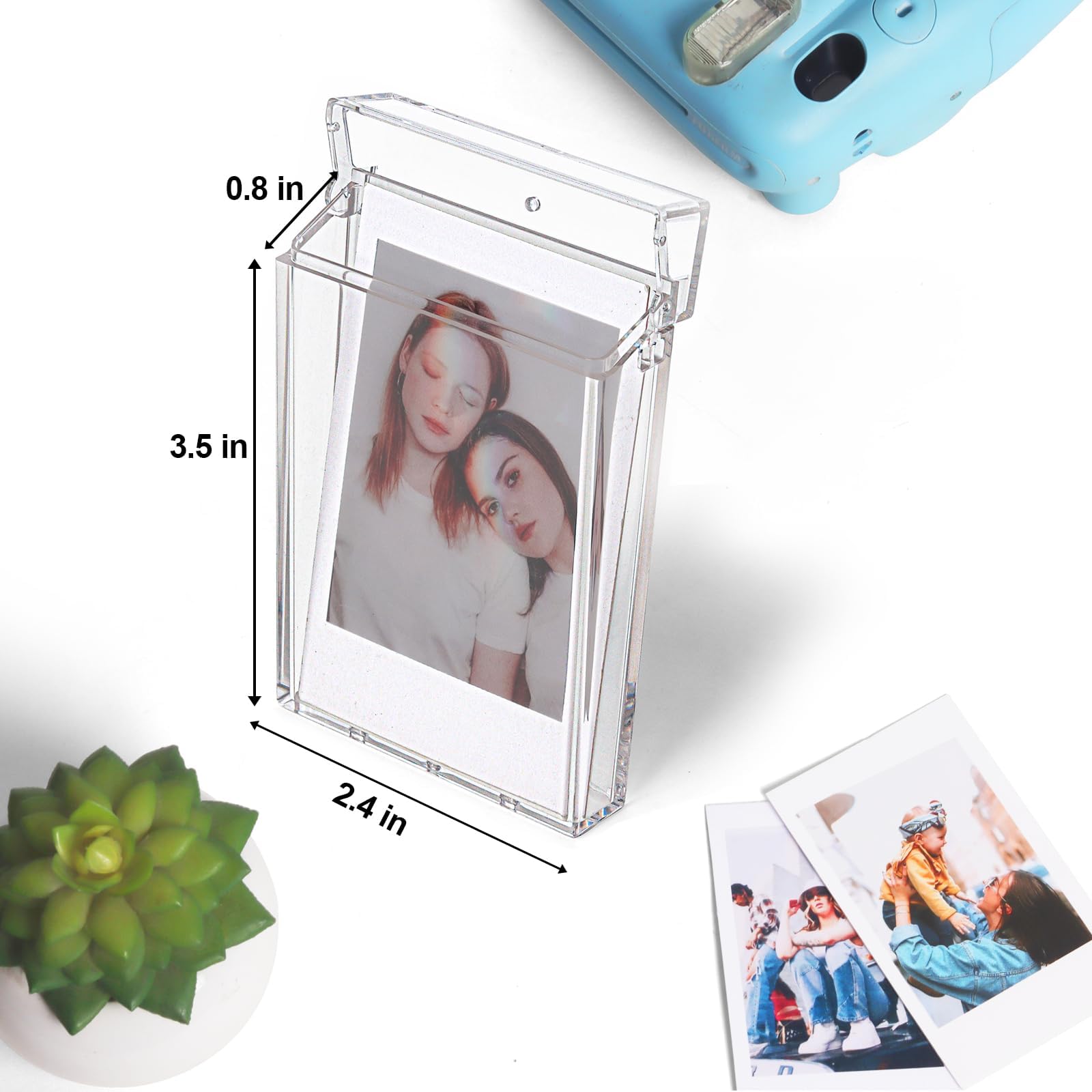 Amazon.co.jp: Rieibi 3インチ ポラロイドフレーム - Instax Mini